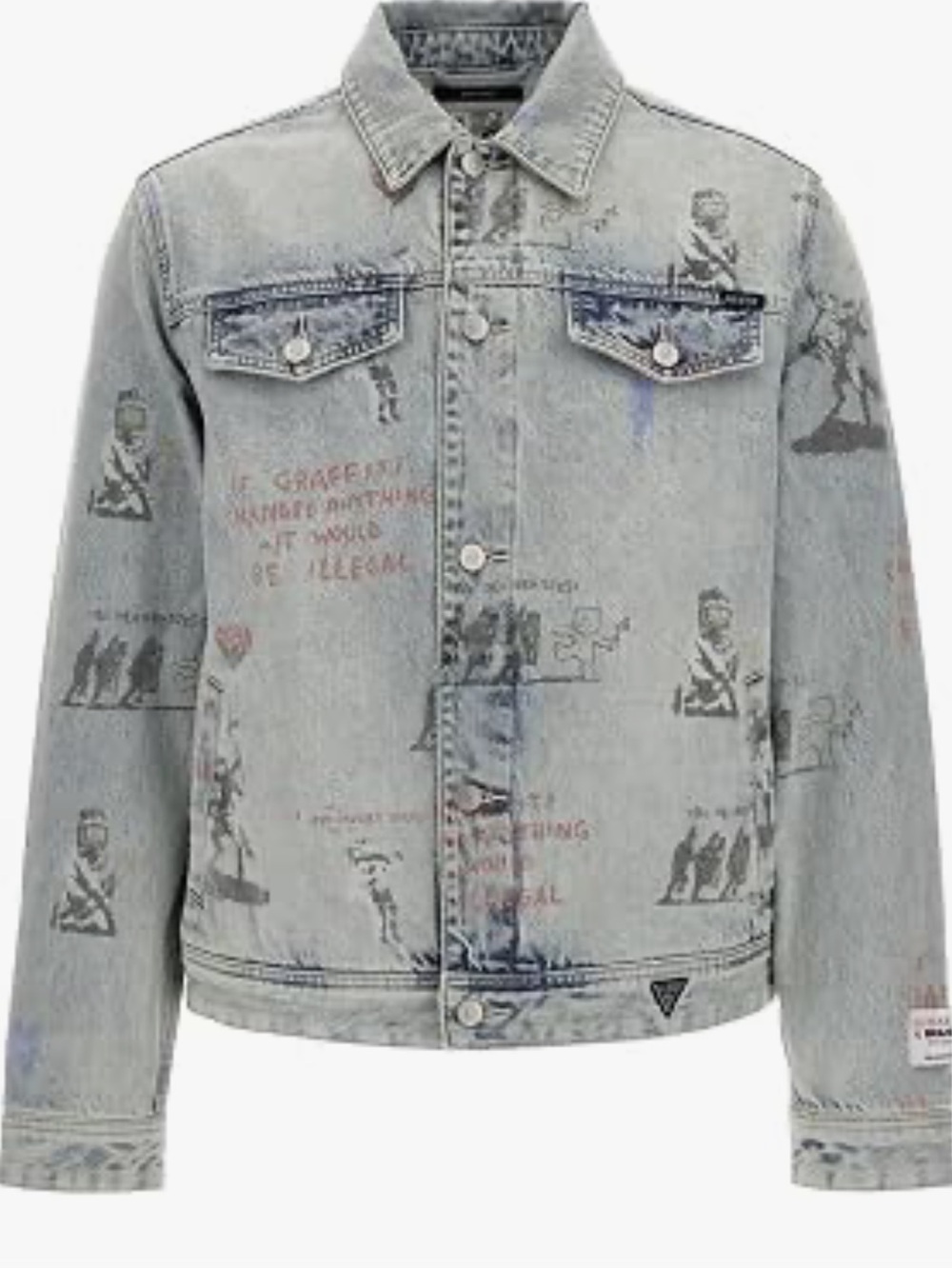 GUESS x BANKSY Denim jacket